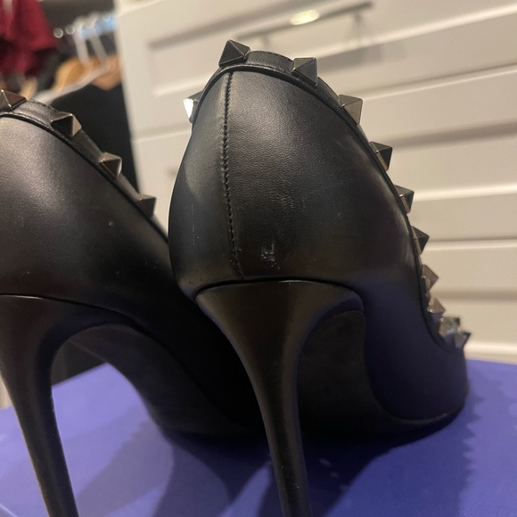 100% Authentic Valentino Noir Rockstud Pumps - 37 - Picture 12 of 12